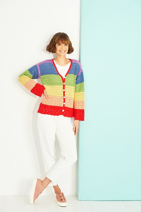 Crochet Cardigans in Stylecraft Naturals Organic Cotton DK 9917