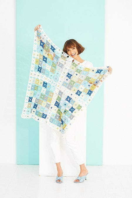 Crochet Blanket in Stylecraft Naturals Bamboo + Cotton 9918