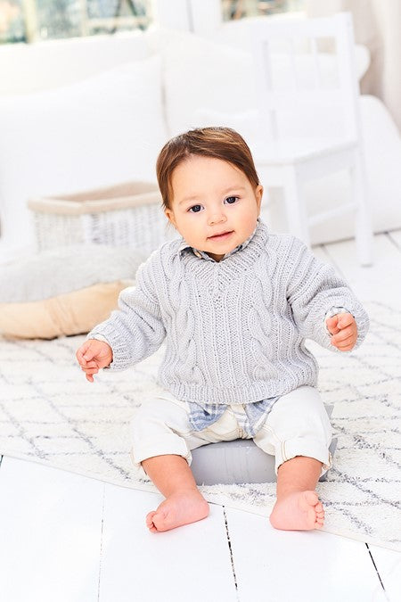 Sweater and Tank Top in Stylecraft Bambino and Sweet Dreams 9976