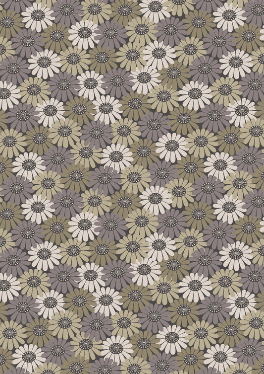 Shinrin Yoku by Lewis and Irene: Compact Floral - Greens (A643.1)