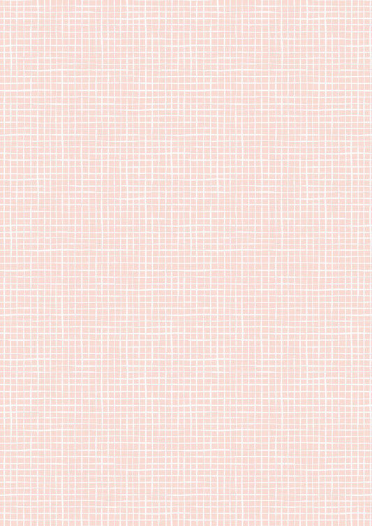 Bella Bunny & Bear by Lewis & Irene: Pink Check (A646.1)