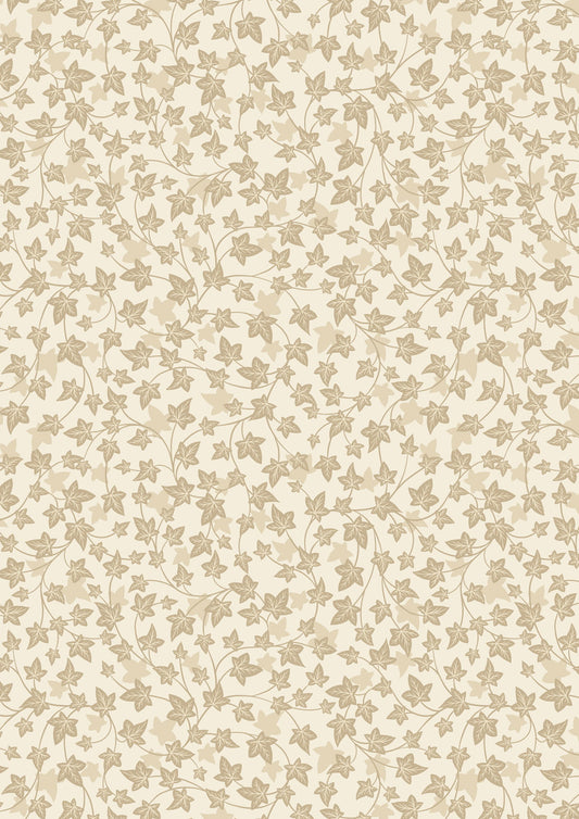 Evergreen by Lewis & Irene: Ivy on Cream (A692.1)