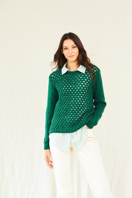 Sweaters in Stylecraft Grace 10017 (printed pattern)