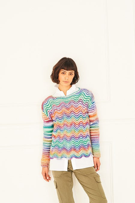 Sweater and Tank Top in Stylecraft Knit Me, Crochet Me 10037