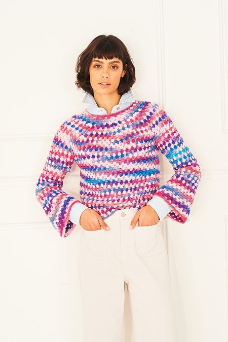 Crochet Sweaters in Stylecraft Knit Me, Crochet Me 10038