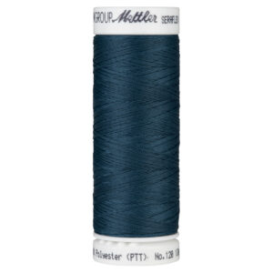 Mettler Seraflex 120 Thread 130m: 0485 Tartan Blue