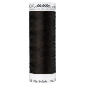 Mettler Seraflex 120 Thread 130m: 1002 Very Dark Brown