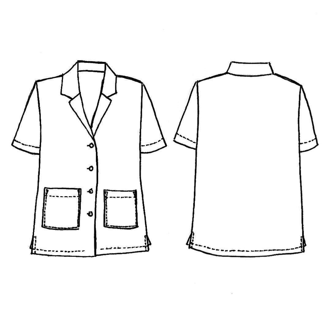 Arkie Shirt by Tessuti (paper sewing pattern)
