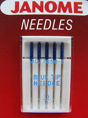 Janome Blue Tip Sewing Machine Needles 75/11