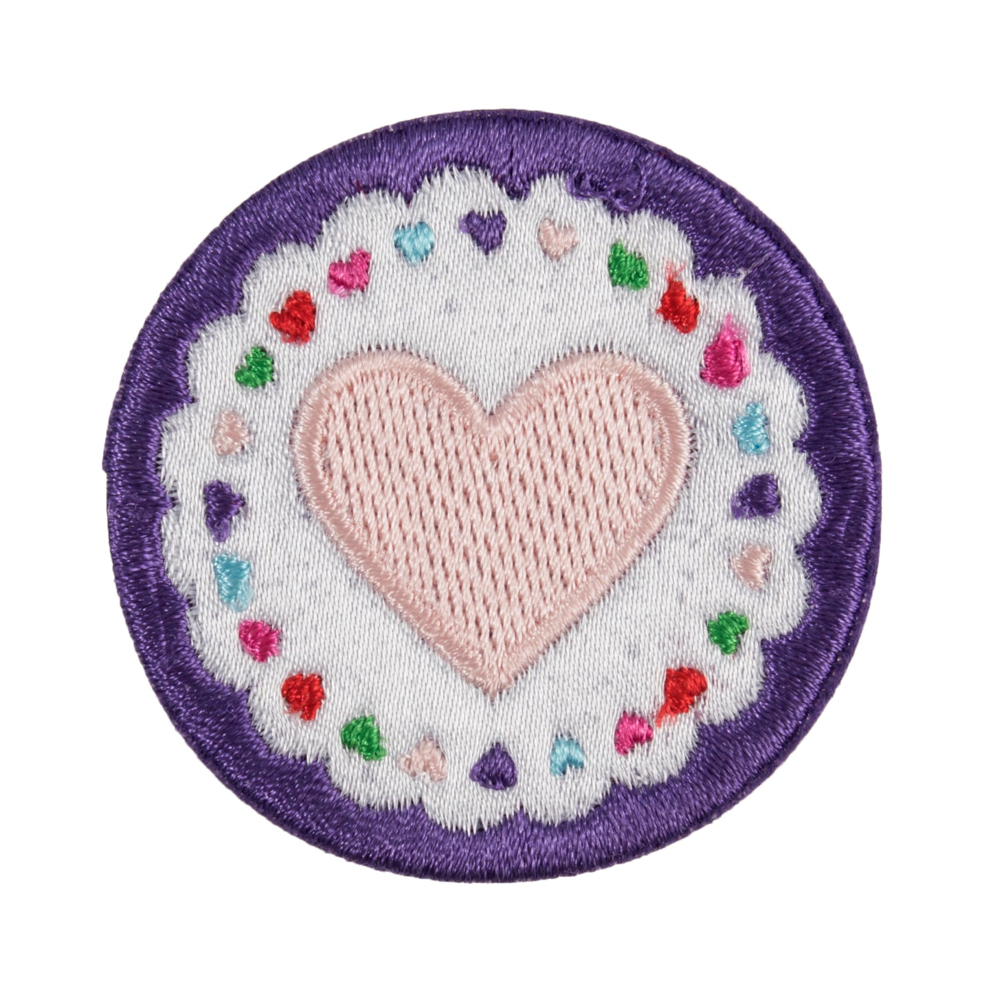 Trimits Circle Heart Iron-on/Sew-on Motif