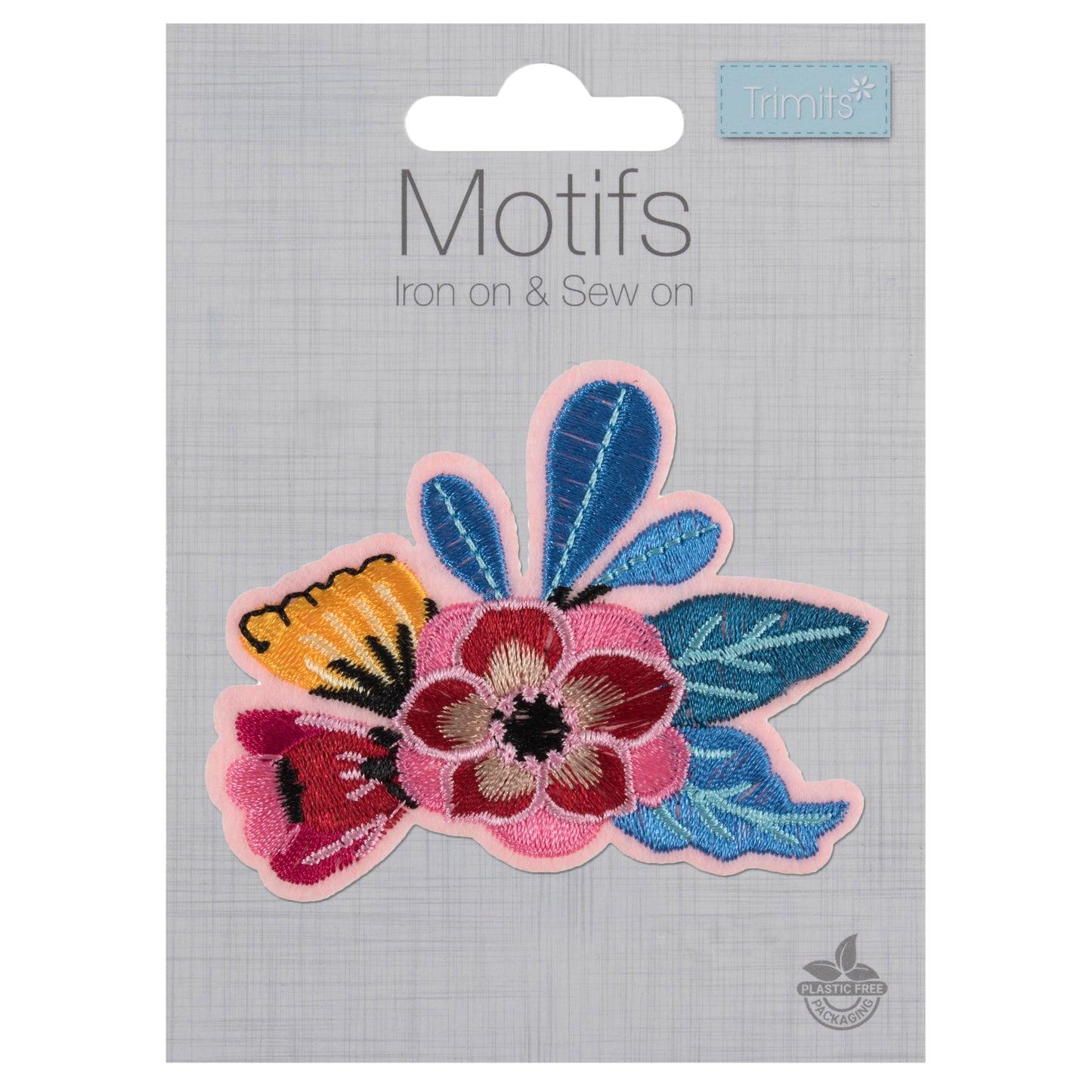 Trimits Flowers Iron-on/Sew-on Motif