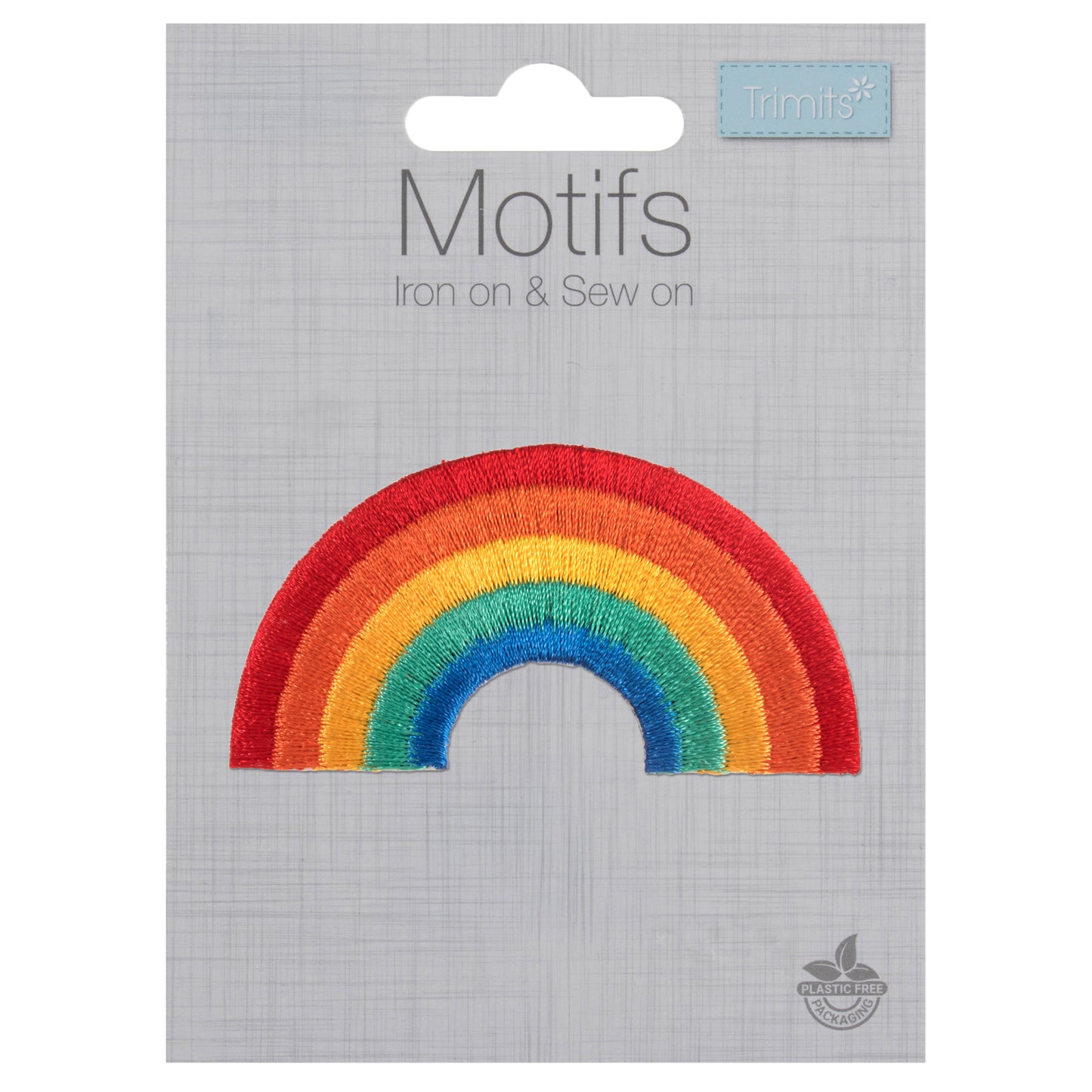 Trimits Rainbow Iron-on/Sew-on Motif