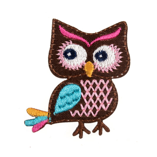 Trimits Colourful Owl Iron-on/Sew-on Motif