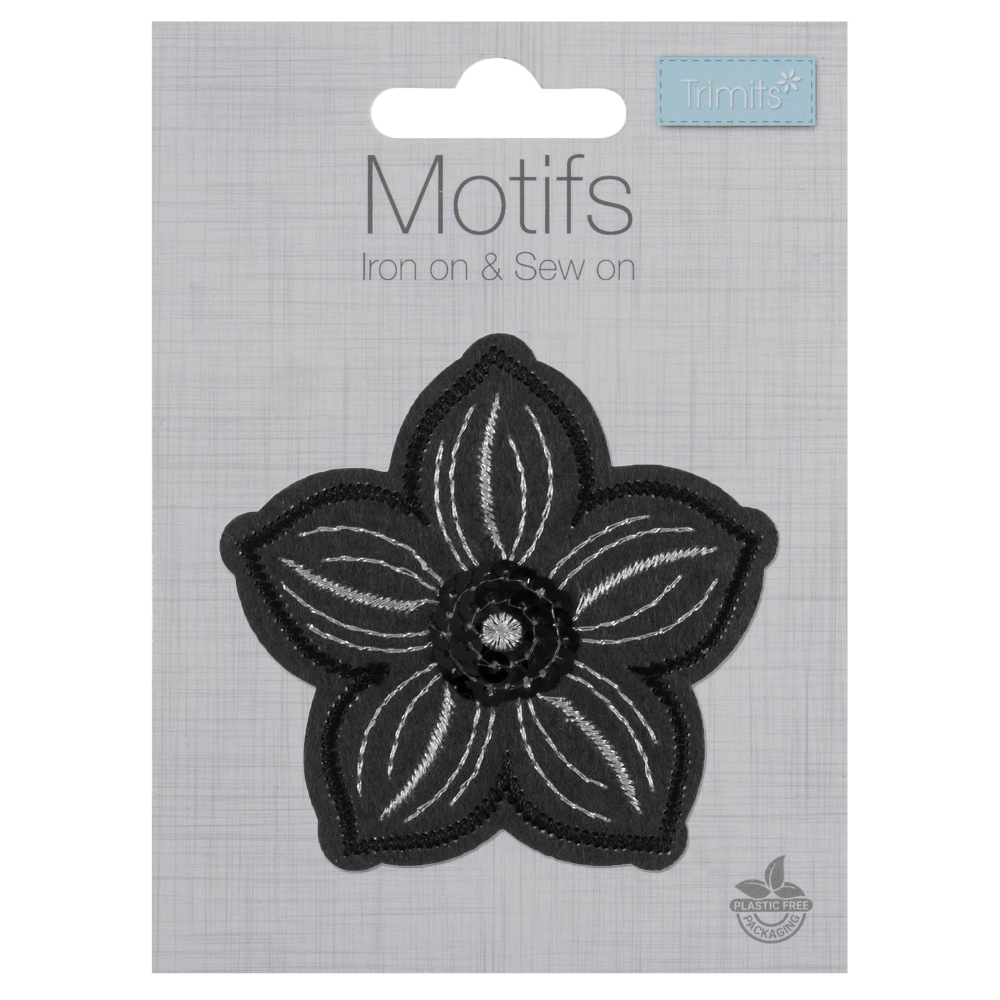 Trimits Sequin Flower Iron-on/Sew-on Motif