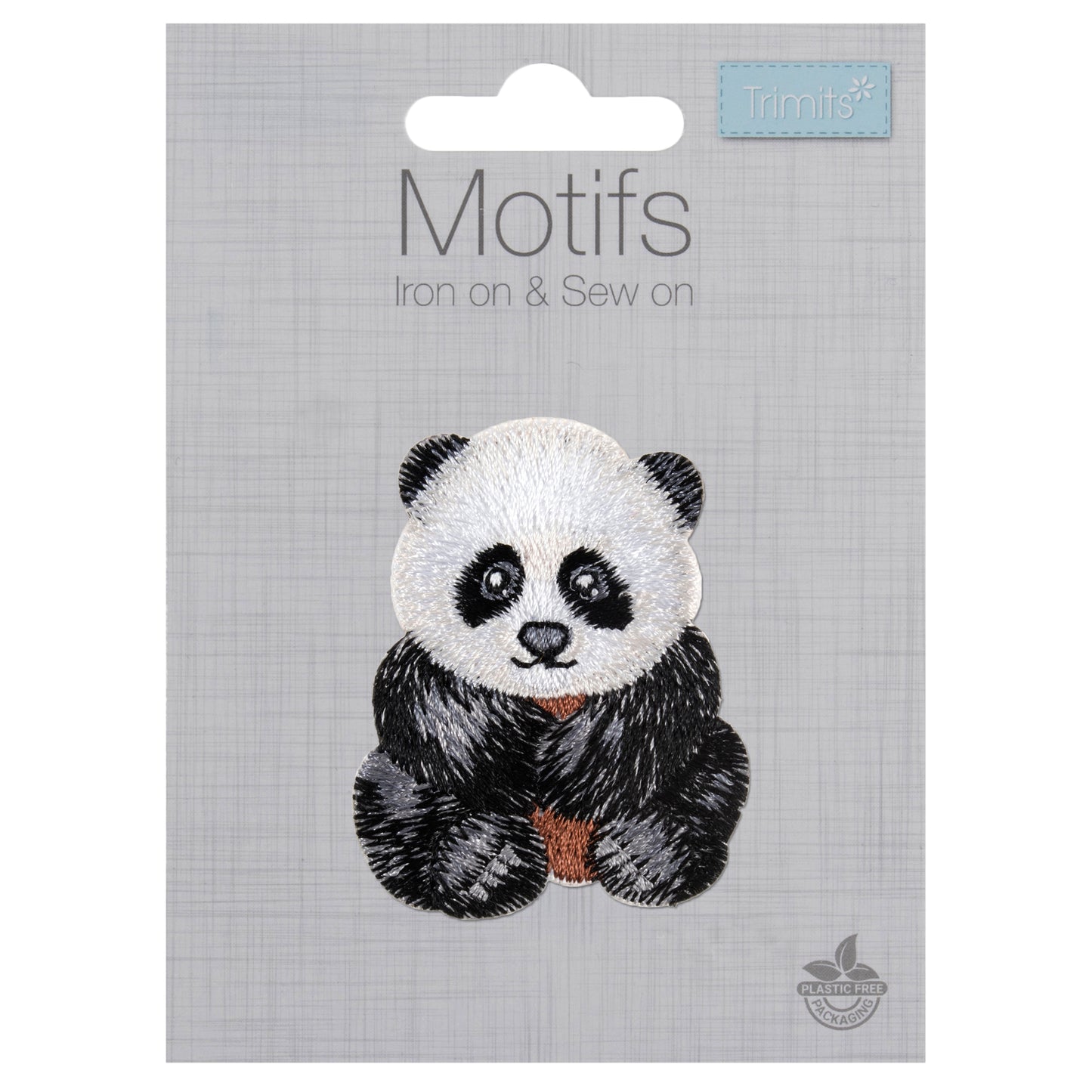 Trimits Panda Iron-on/Sew-on Motif