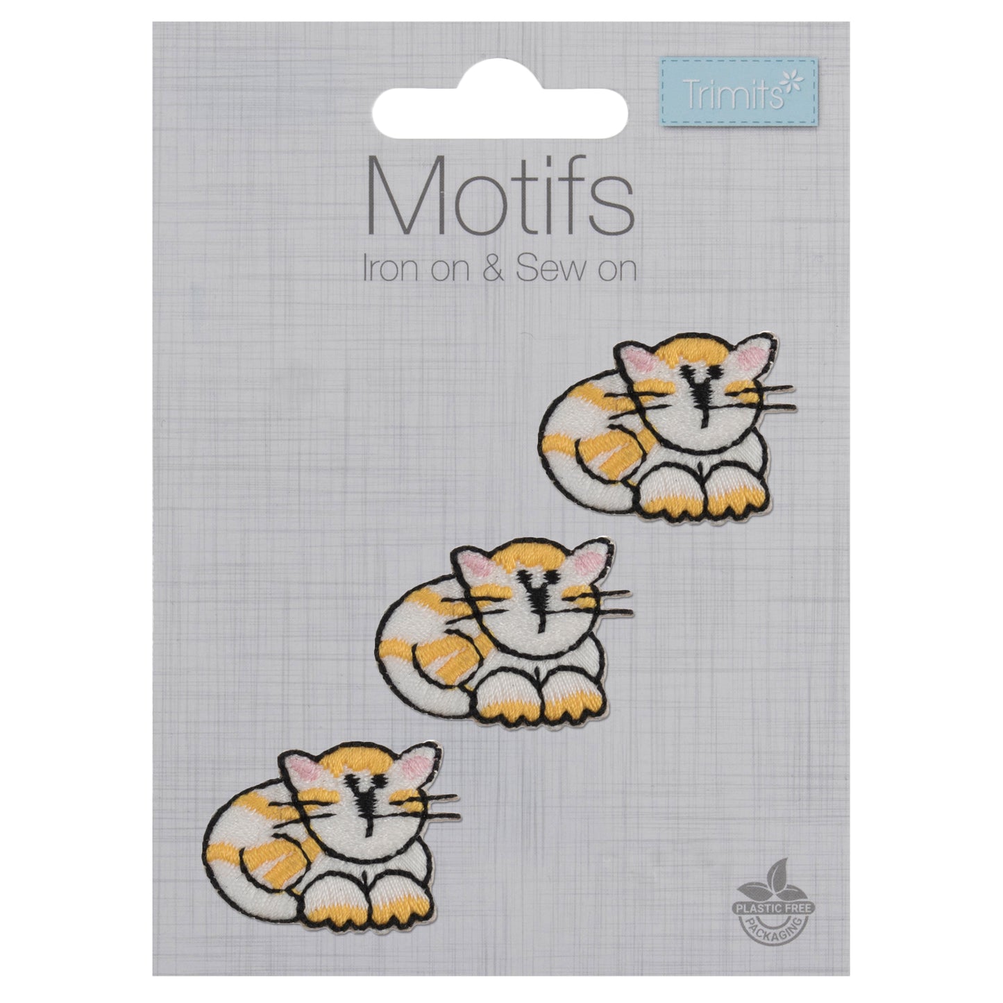 Trimits Cat Trio Iron-on/Sew-on Motif