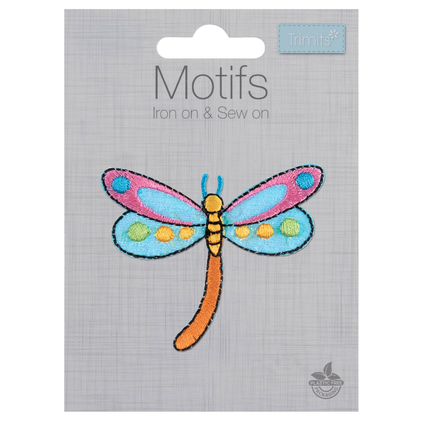 Trimits Dragonfly Iron-on/Sew-on Motif