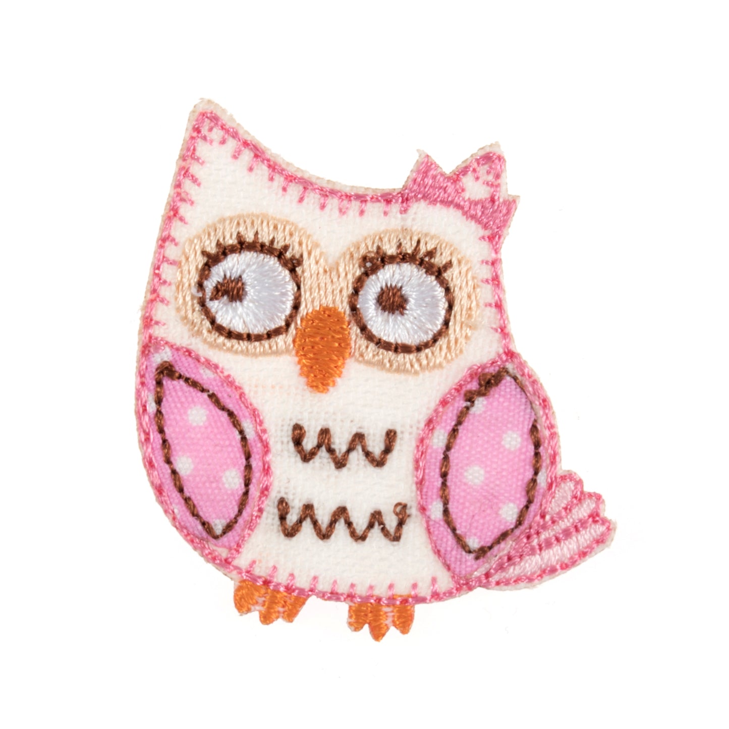 Trimits Pink Owl Iron-on/Sew-on Motif