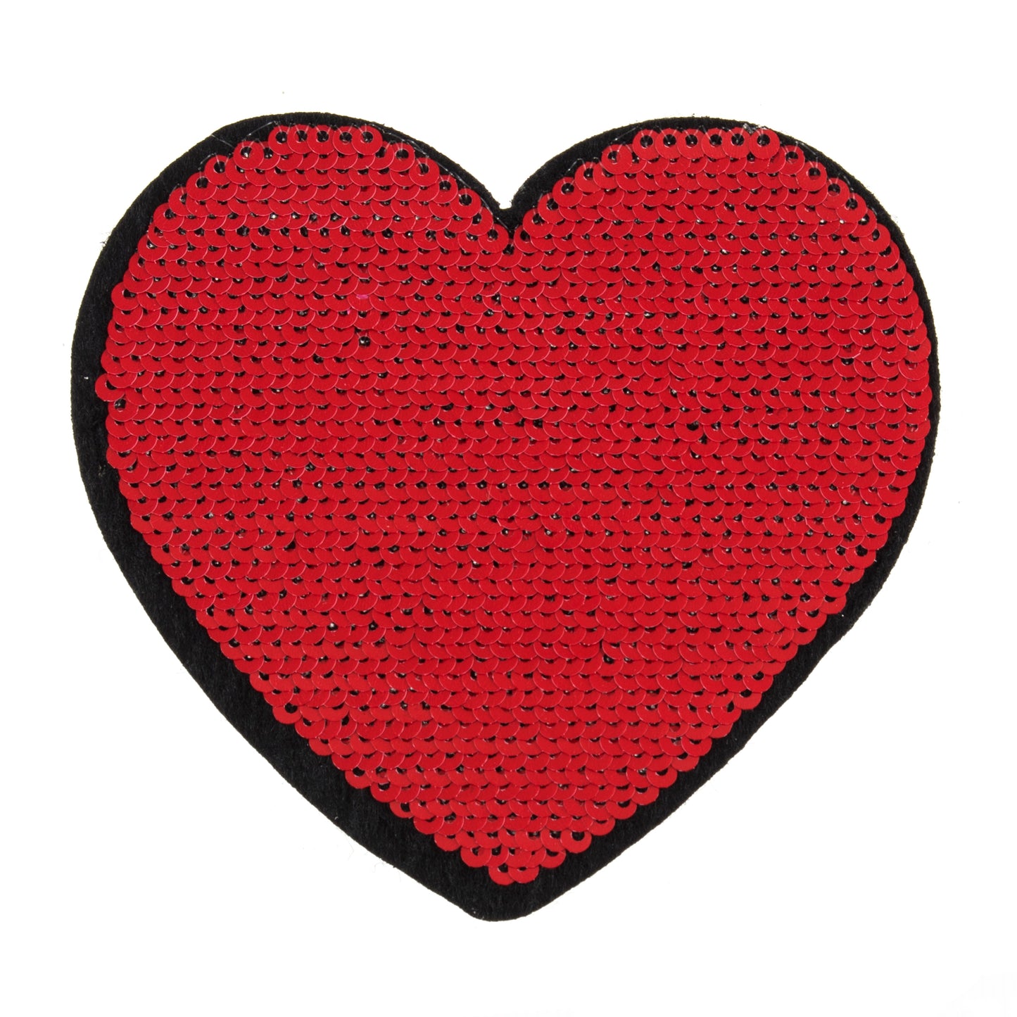 Trimits Red Heart Iron-on/Sew-on Flip Sequin Motif