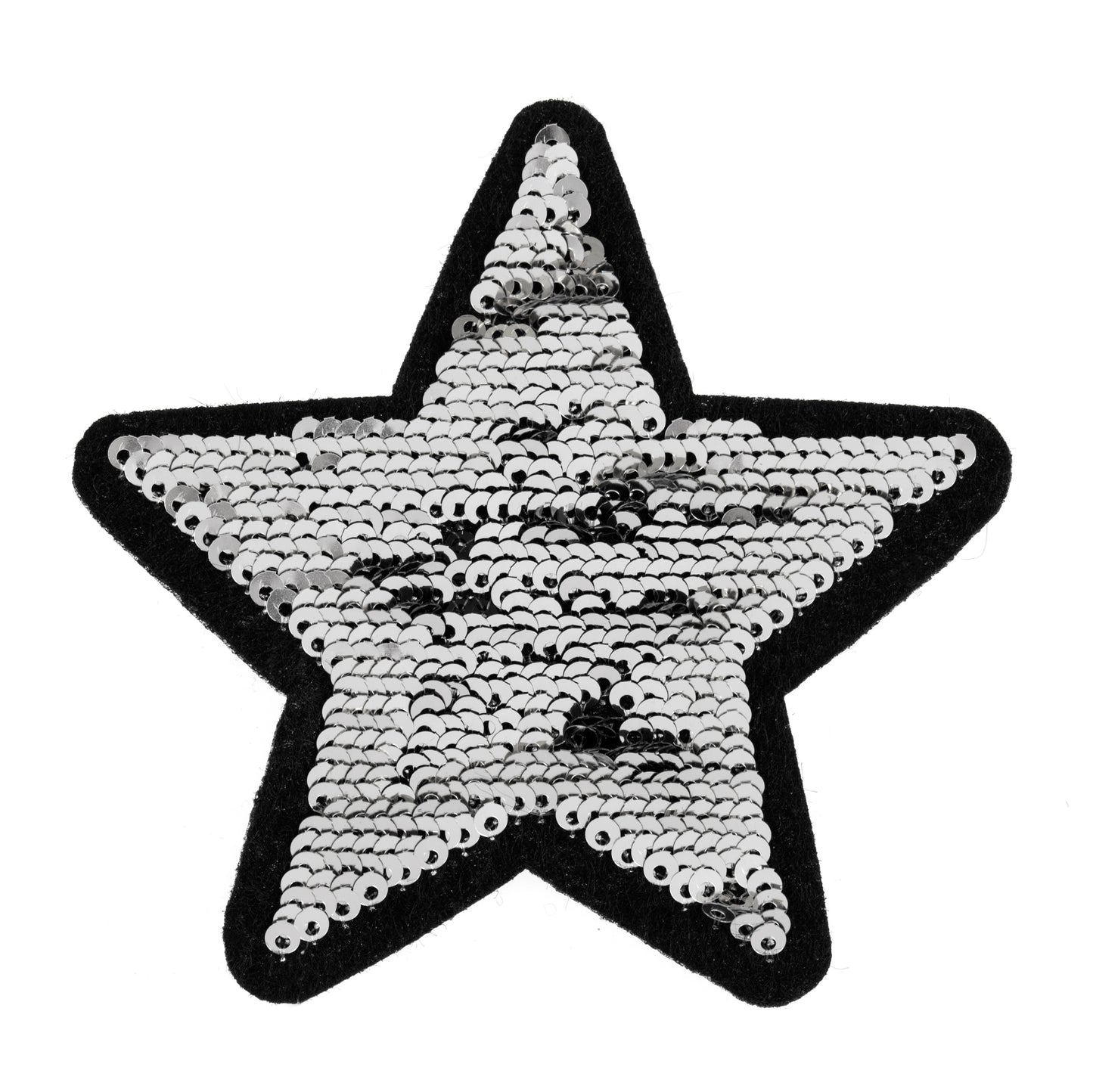 Trimits Star Iron-on/Sew-on Flip Sequin Motif