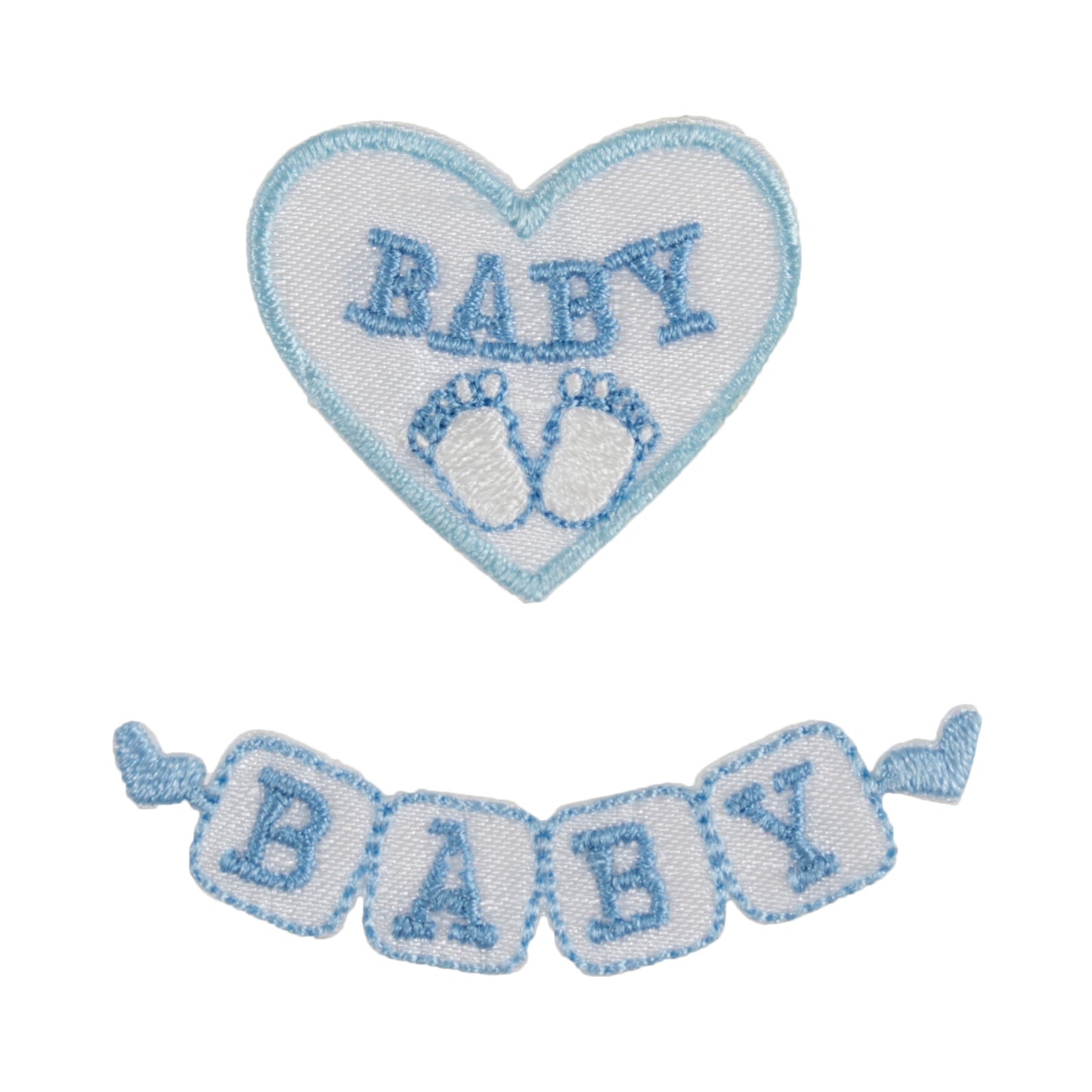 Trimits Blue Baby Blocks Iron-on/Sew-on Motif