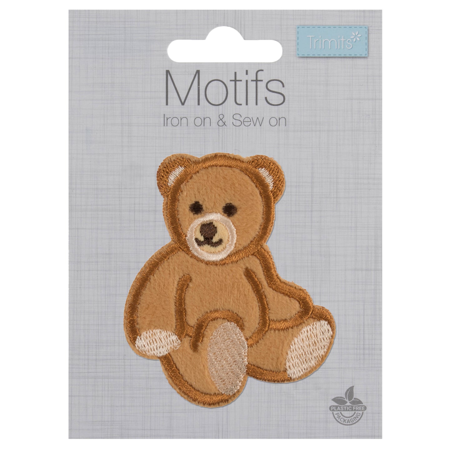 Trimits Teddy Bear Iron-on/Sew-on Motif