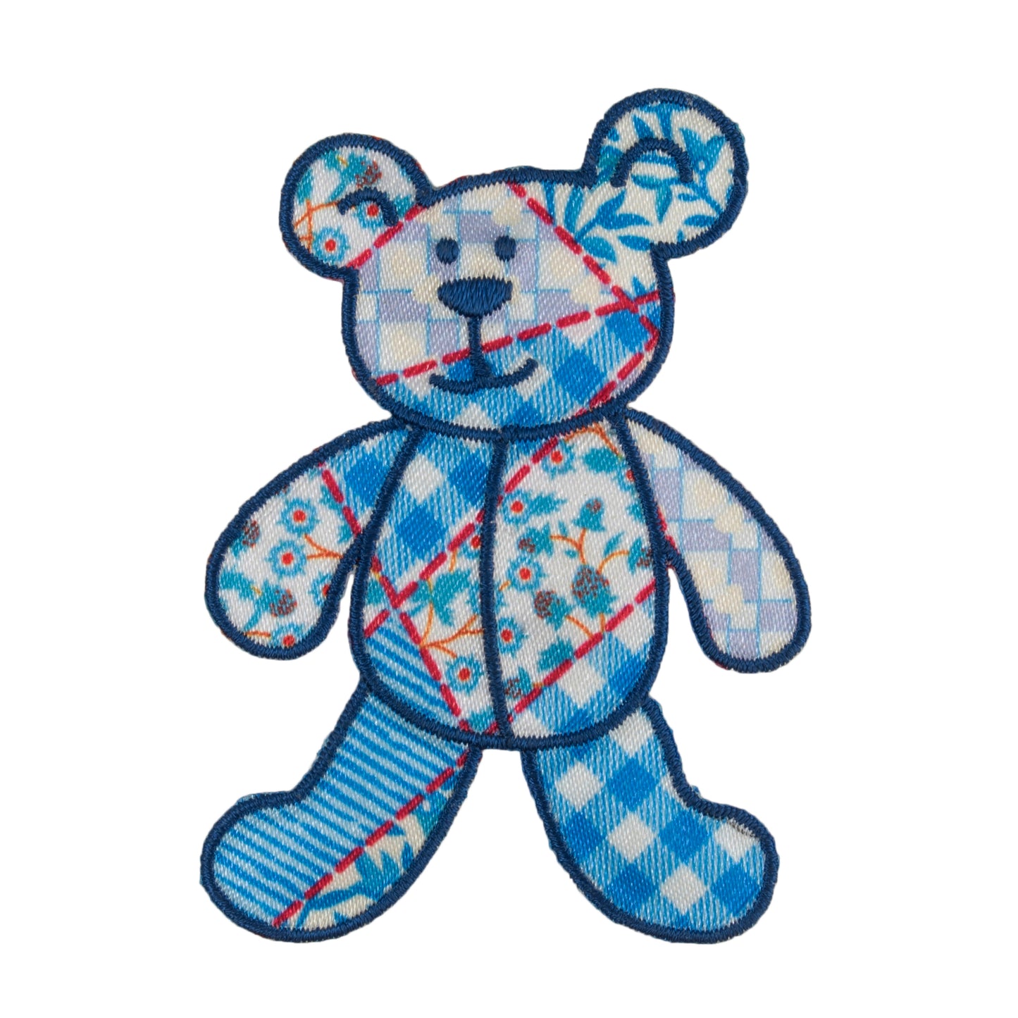 Trimits Blue Teddy Iron-on/Sew-on Motif