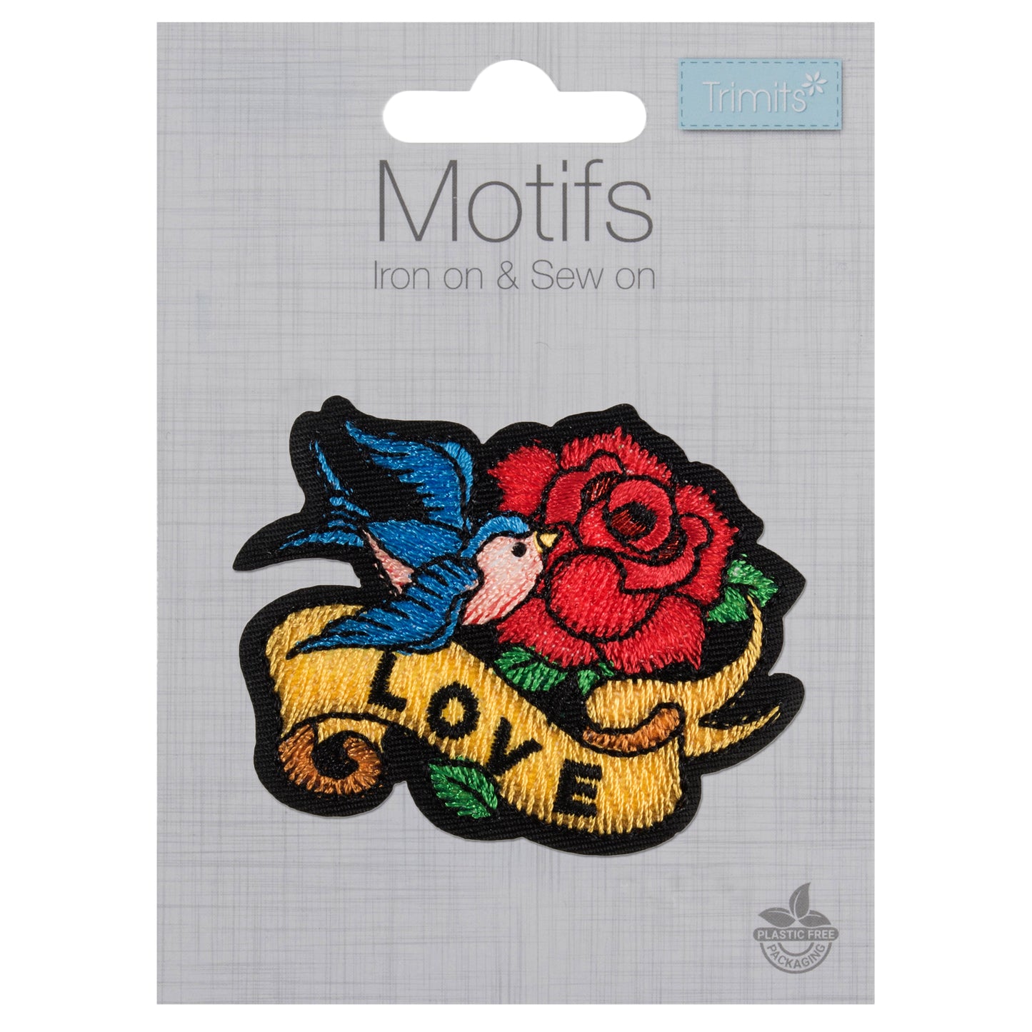Trimits Love Tattoo Iron-on/Sew-on Motif