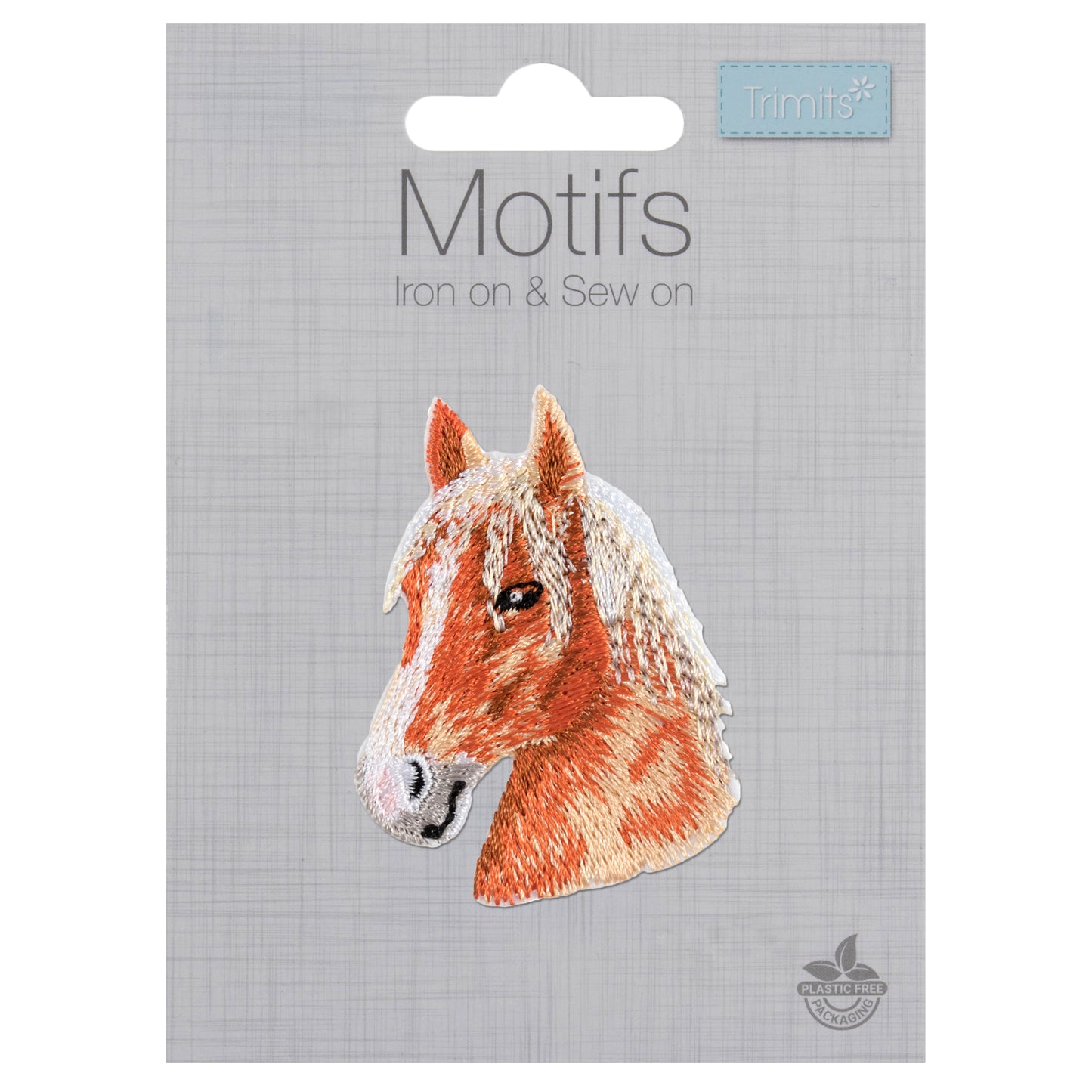 Trimits Horse Head Iron-on/Sew-on Motif