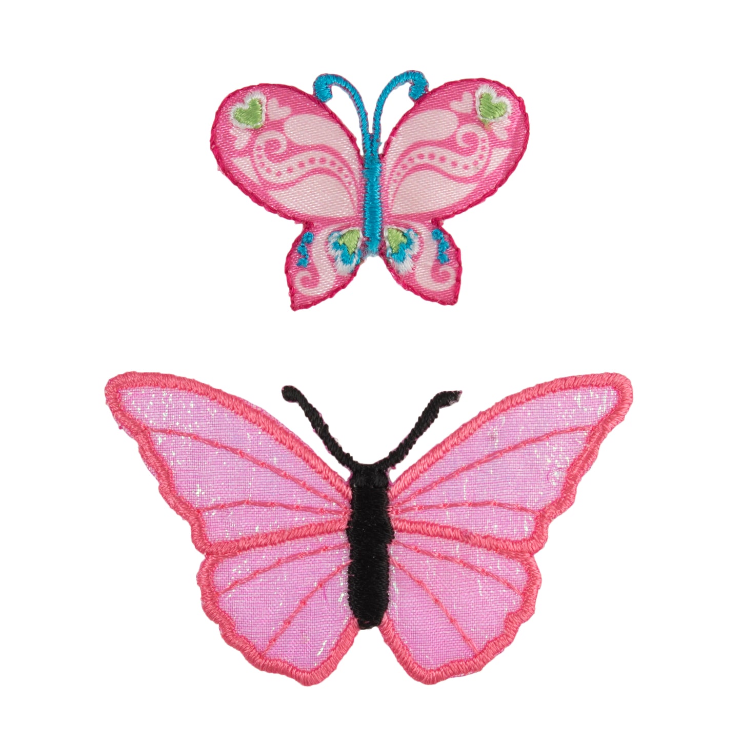 Trimits Pink Butterflies Iron-on/Sew-on Motif