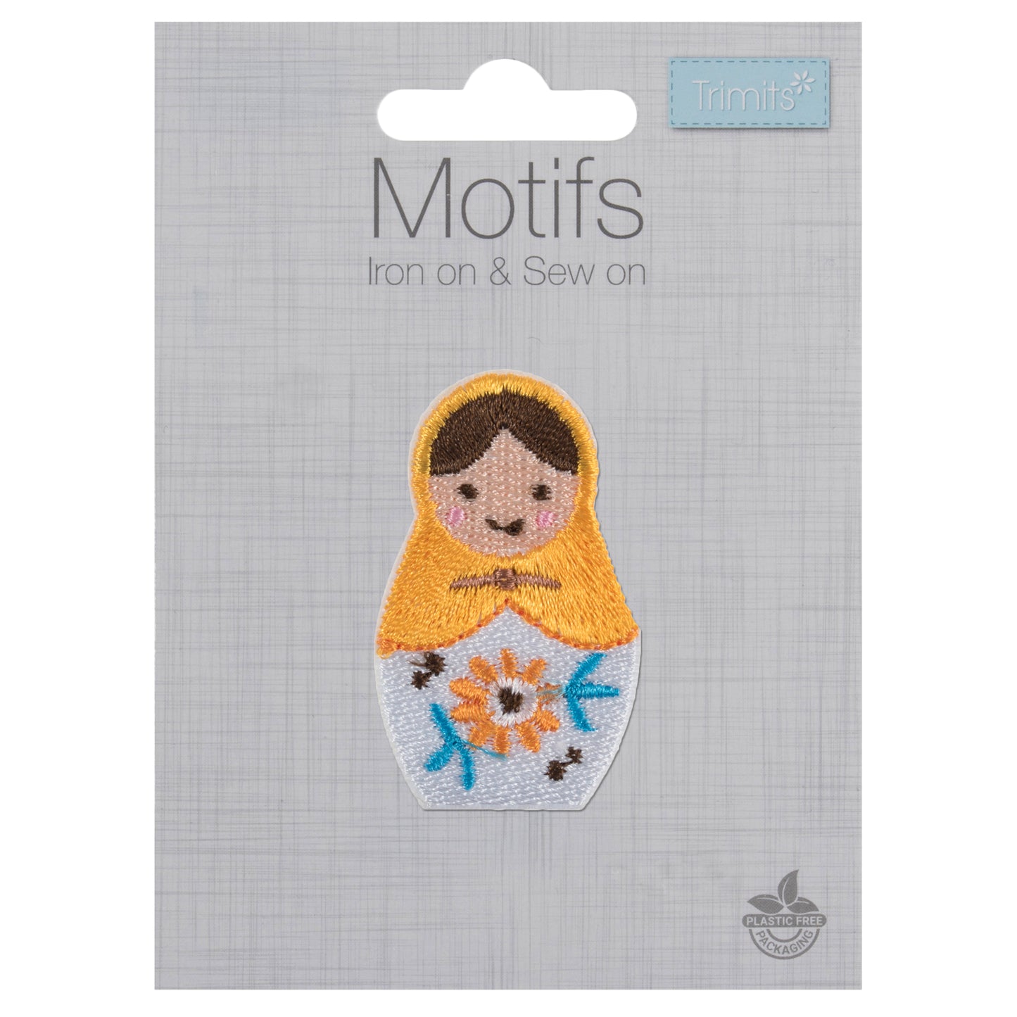 Trimits Russian Doll Iron-on/Sew-on Motif