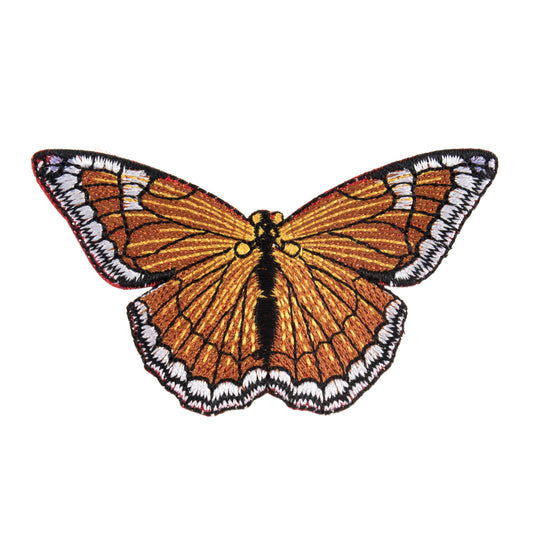 Trimits Orange Butterfly Iron-on/Sew-on Motif