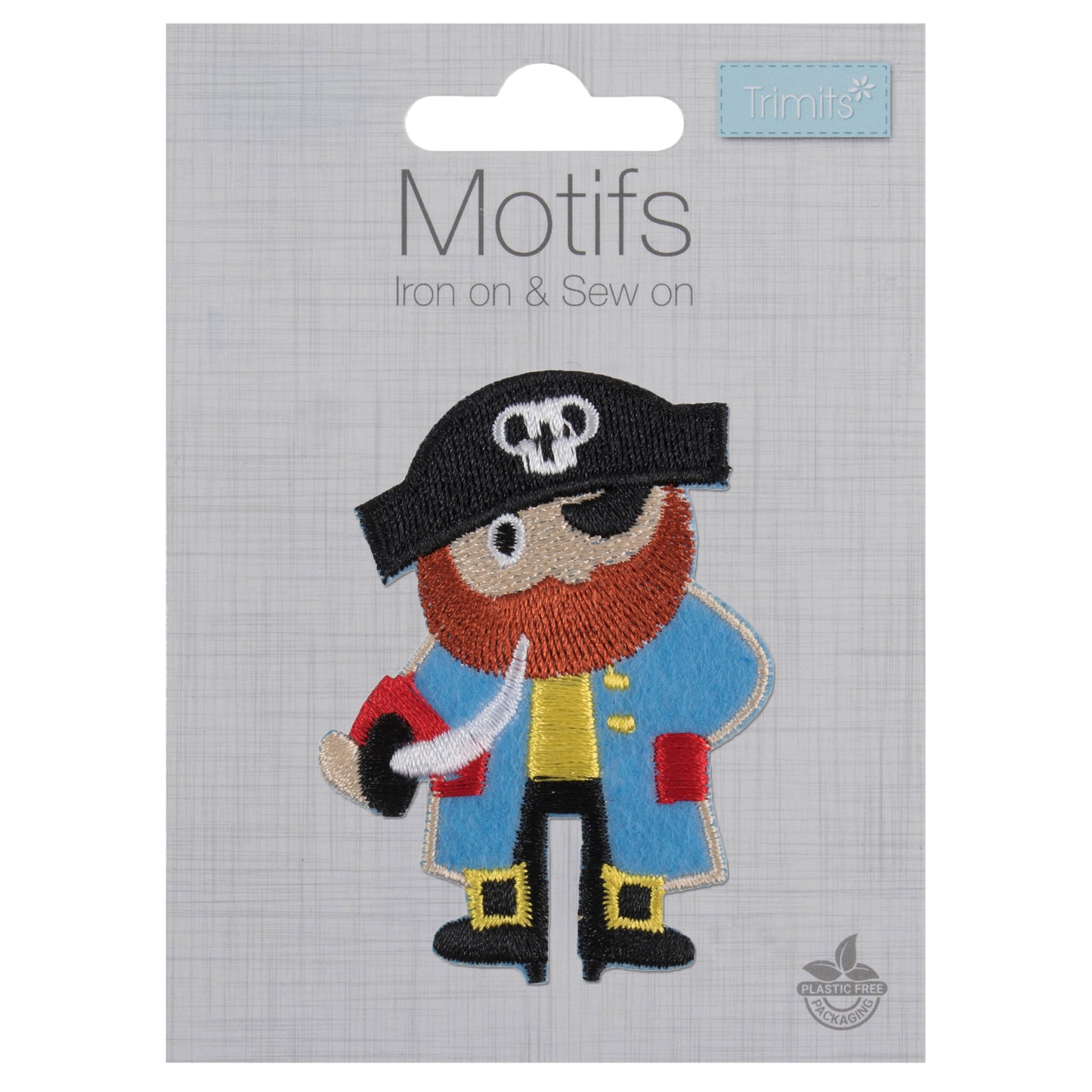 Trimits Pirate Iron-on/Sew-on Motif