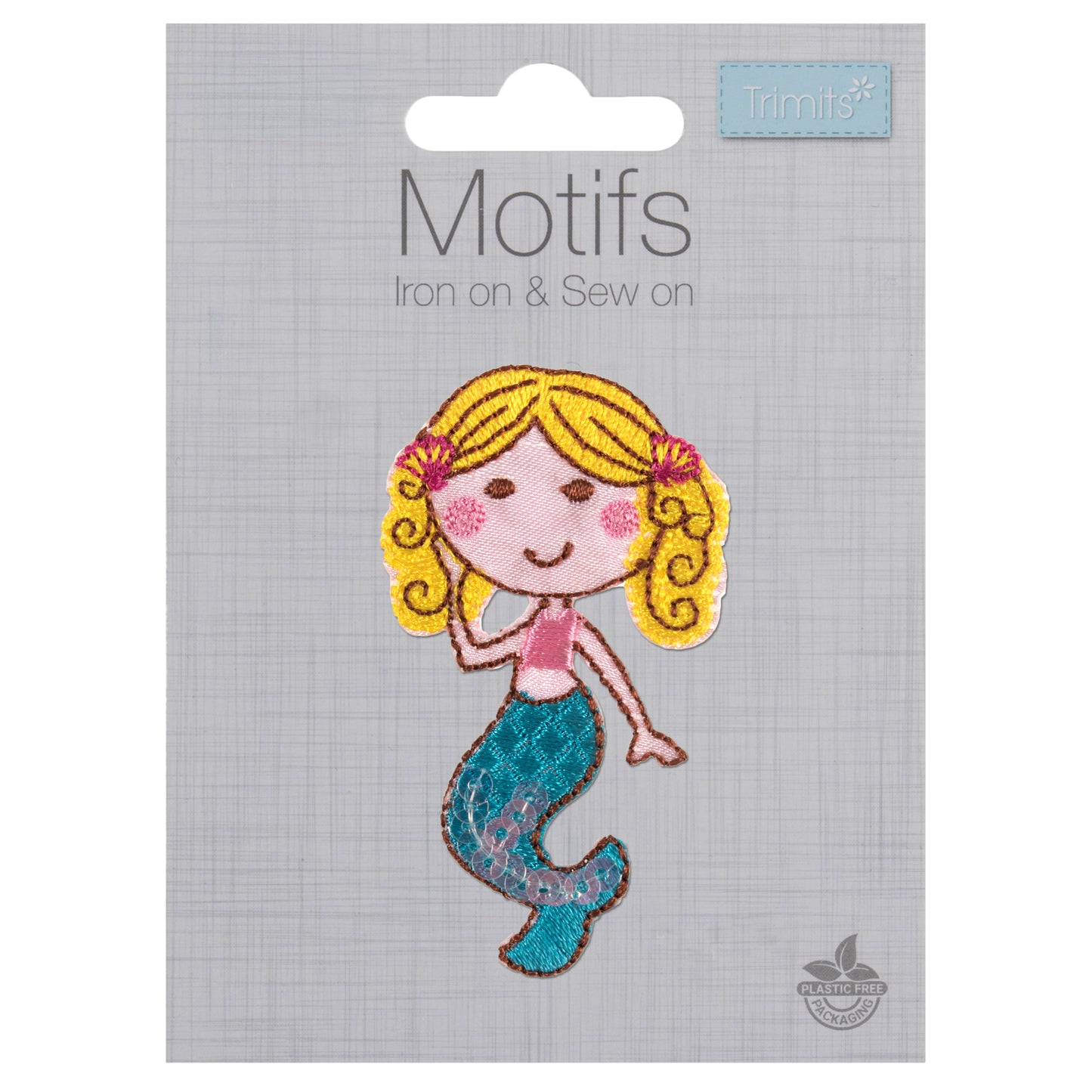 Trimits Mermaid Iron-on/Sew-on Motif