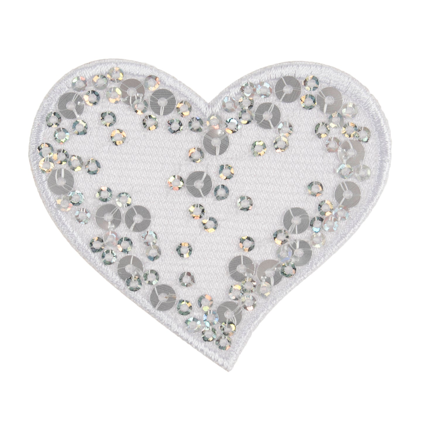 Trimits Sequined Heart Iron-on/Sew-on Motif