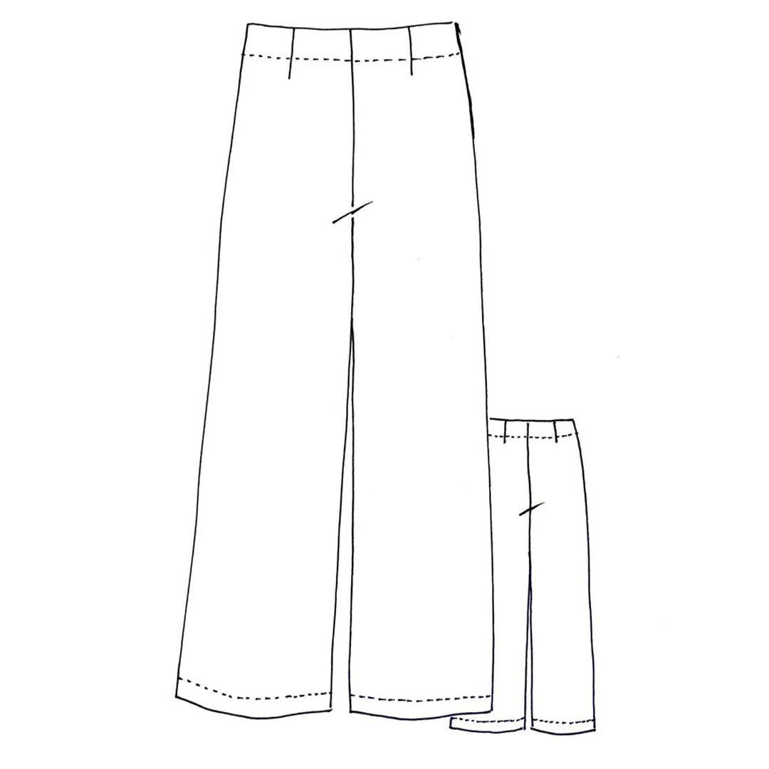 Chiara Pants by Tessuti (paper sewing pattern)