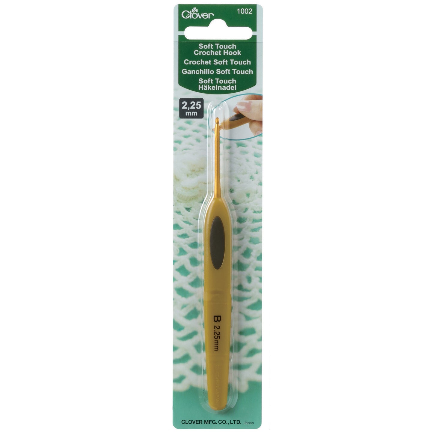 Clover Soft Touch Crochet Hook (0.50mm-6.00mm)