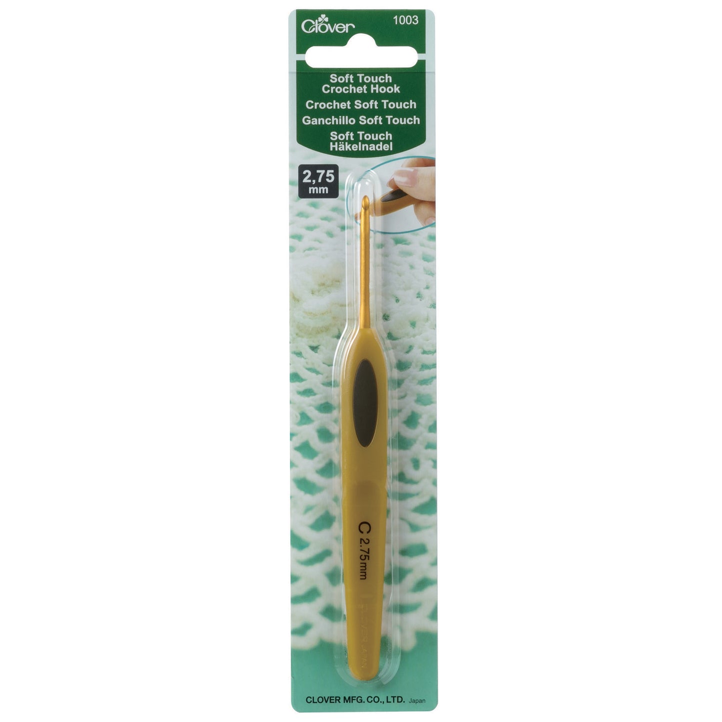 Clover Soft Touch Crochet Hook (0.50mm-6.00mm)