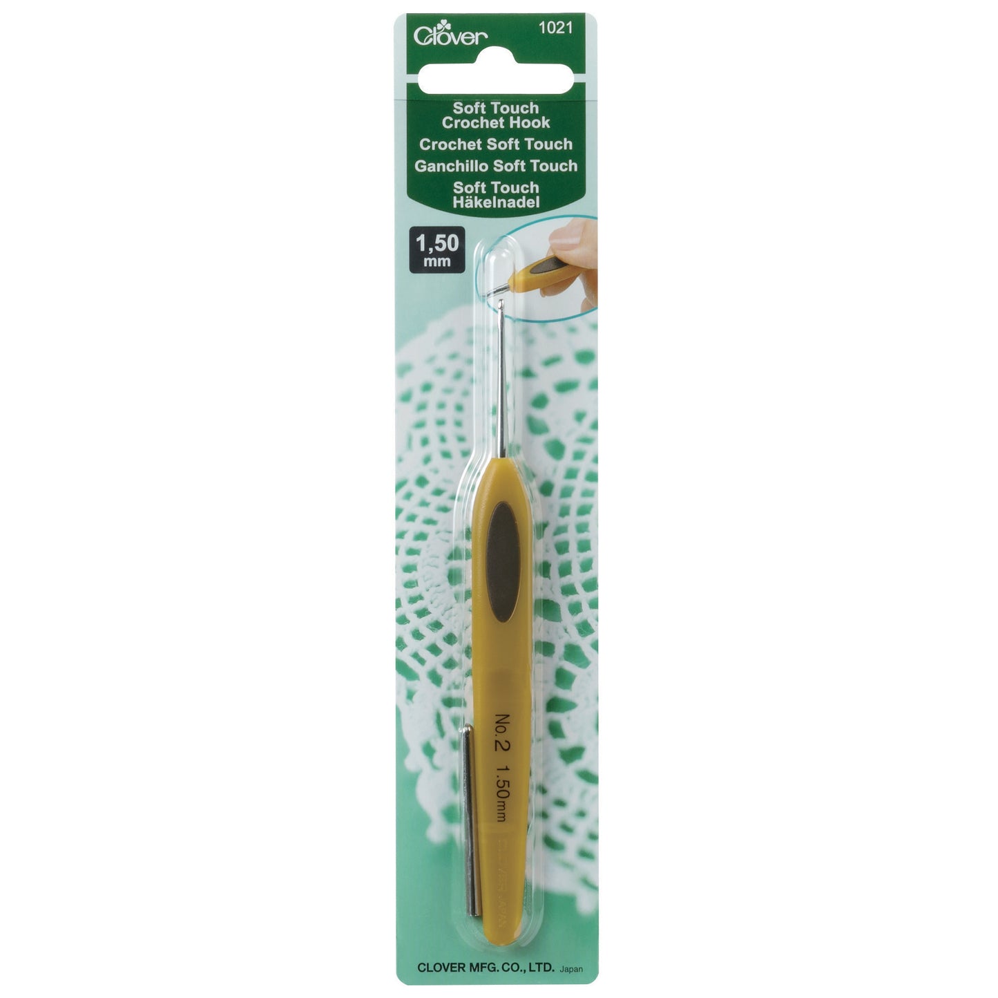 Clover Soft Touch Crochet Hook (0.50mm-6.00mm)