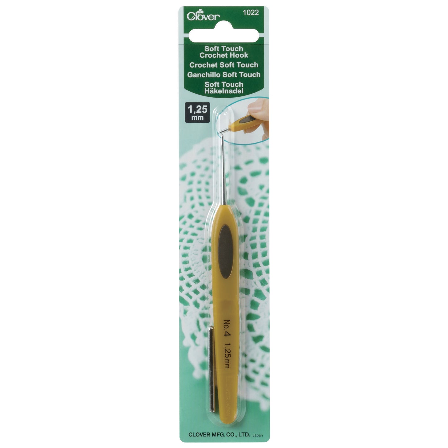 Clover Soft Touch Crochet Hook (0.50mm-6.00mm)