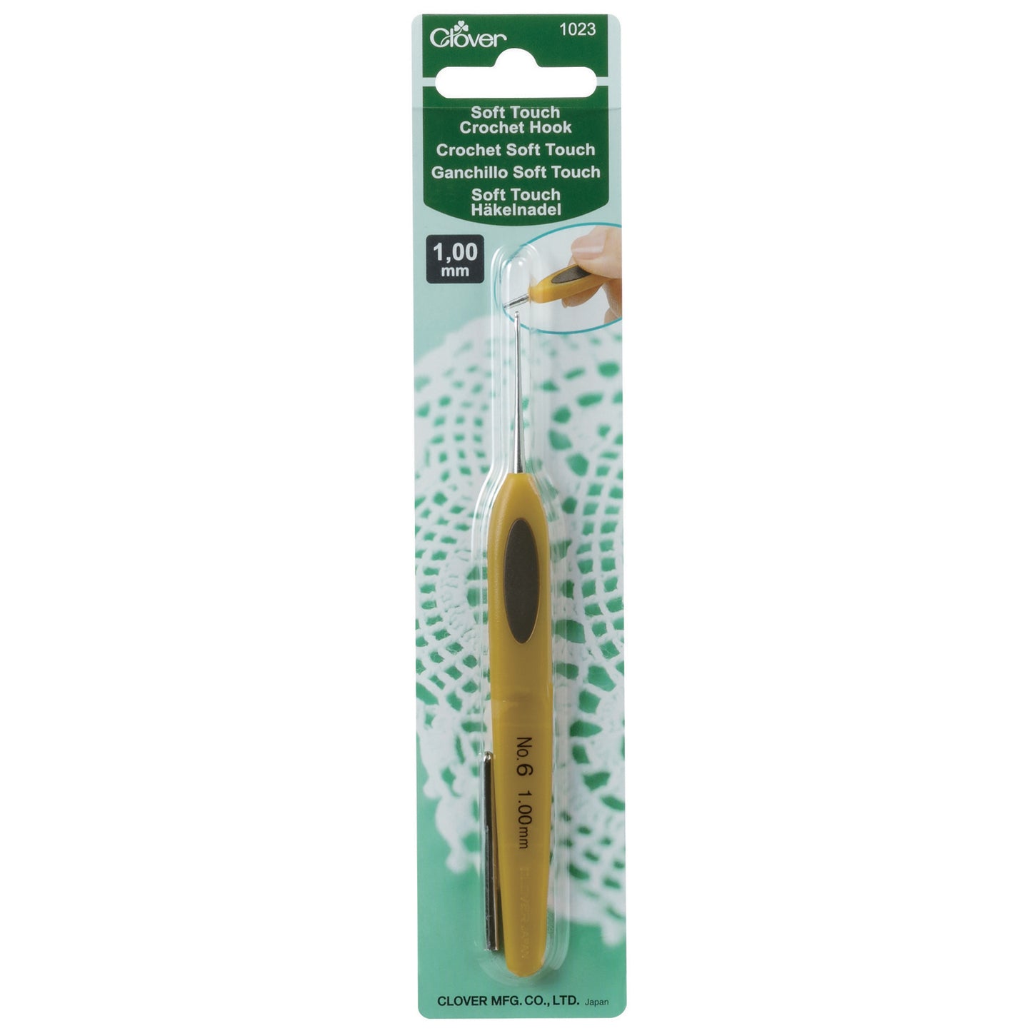 Clover Soft Touch Crochet Hook (0.50mm-6.00mm)