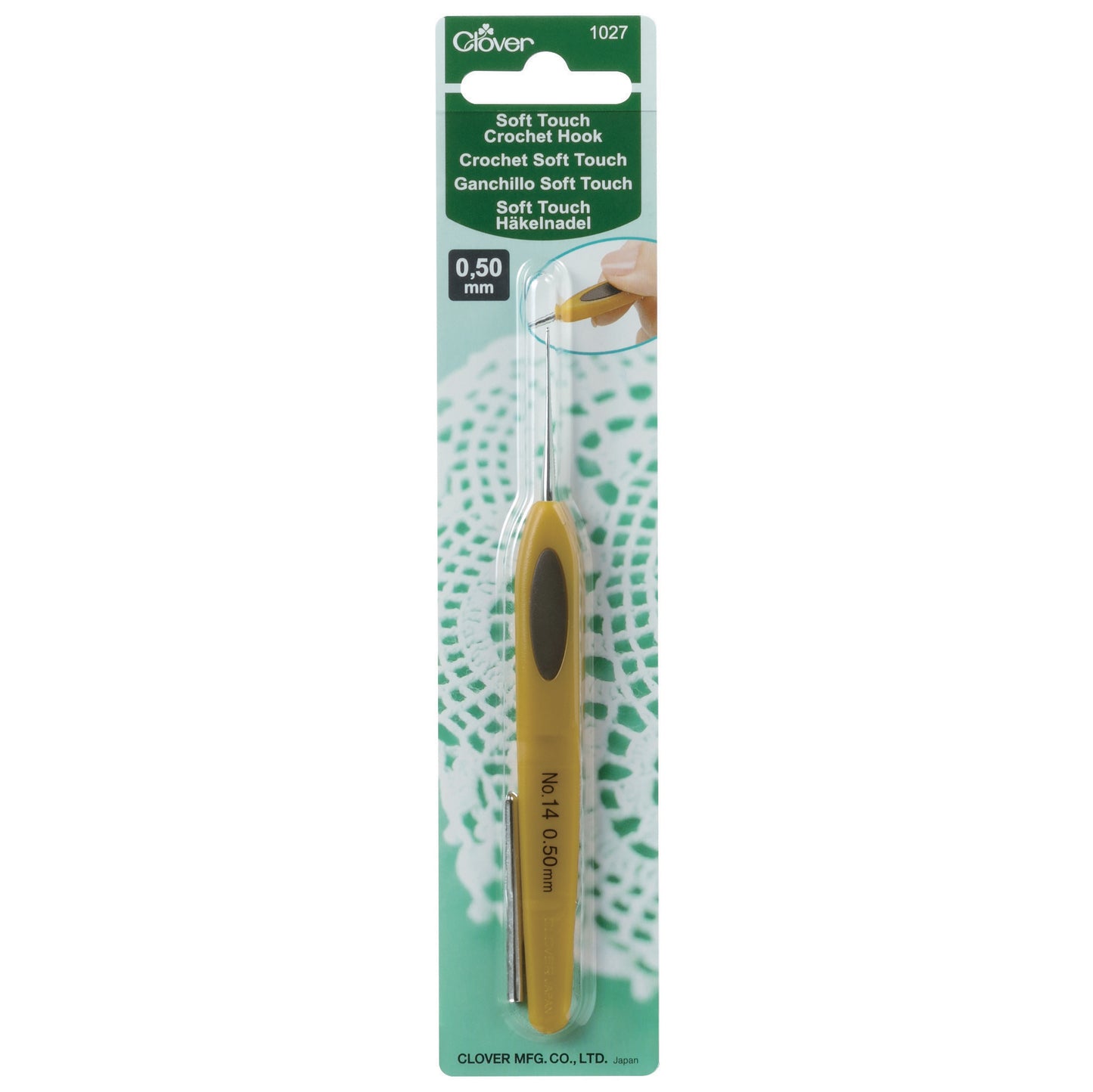 Clover Soft Touch Crochet Hook (0.50mm-6.00mm)