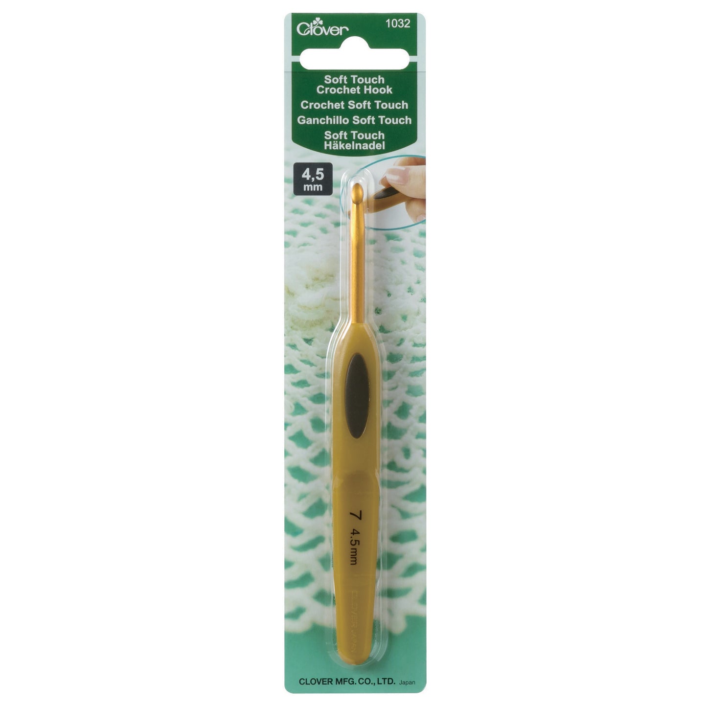 Clover Soft Touch Crochet Hook (0.50mm-6.00mm)