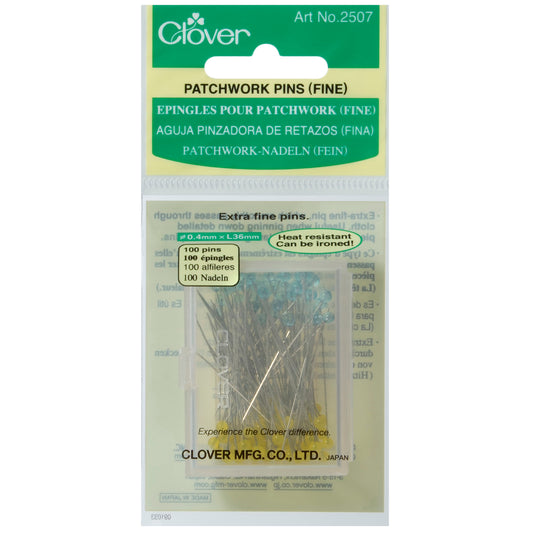 Clover Fine Patchwork Pins