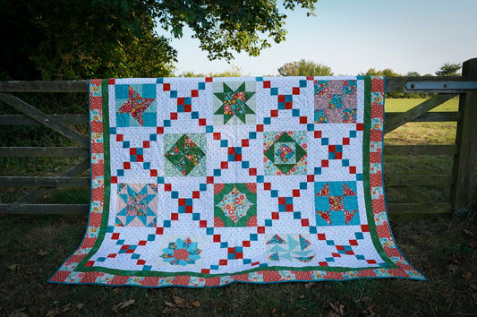The Crossing Paths Sampler Quilt with Carolyn James