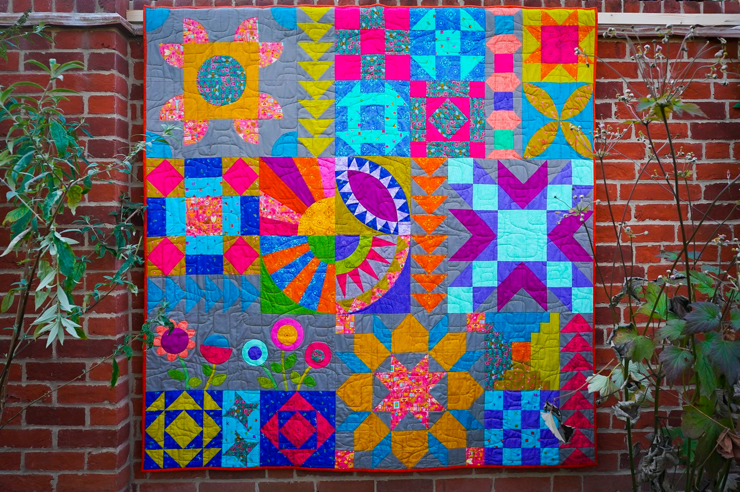 The Suffolk Sampler Quilt with Carolyn James