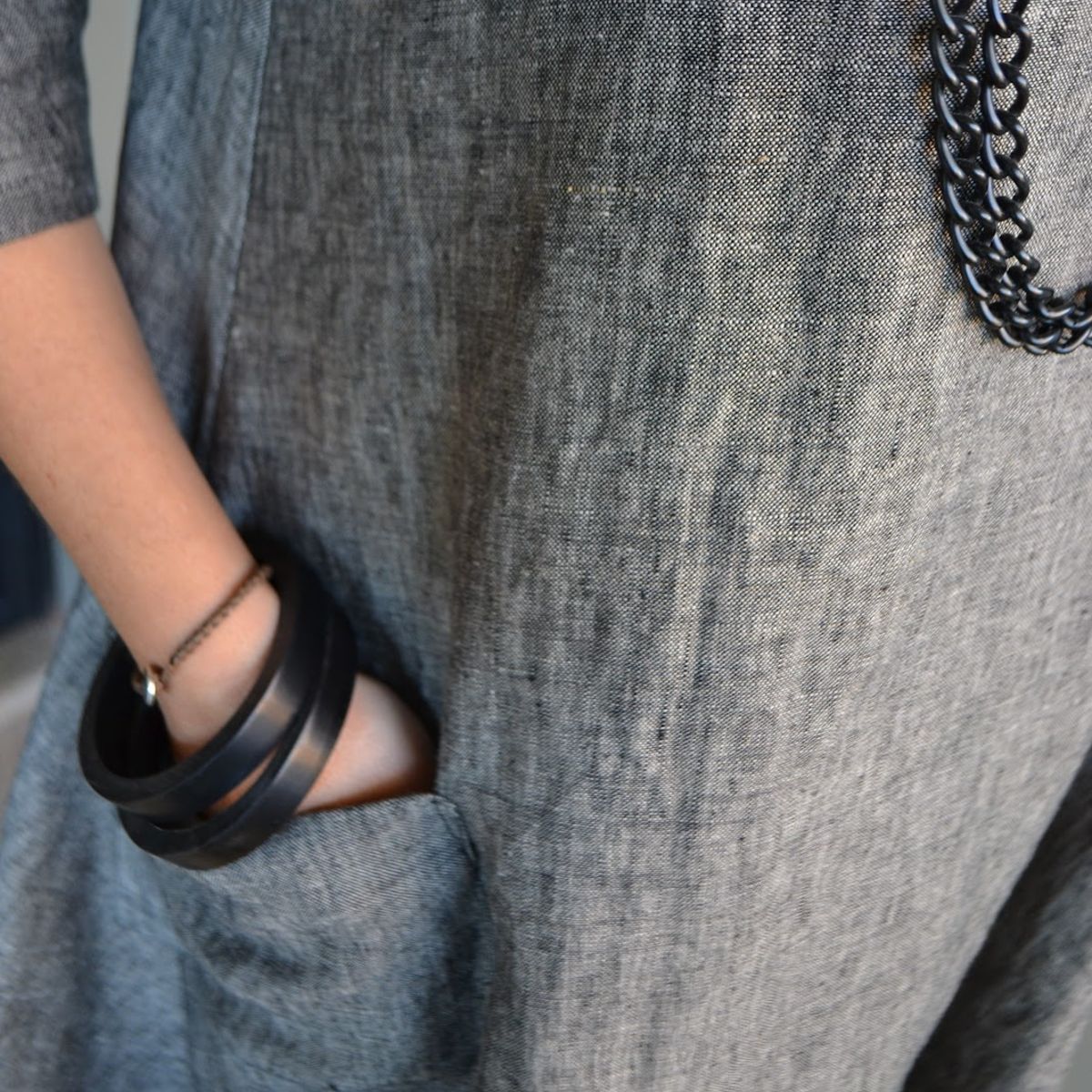 Lily Linen Dress by Tessuti (paper sewing pattern)