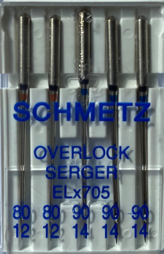 Janome CoverPro/Overlocker Needles Assorted 80-90 (ELx705)