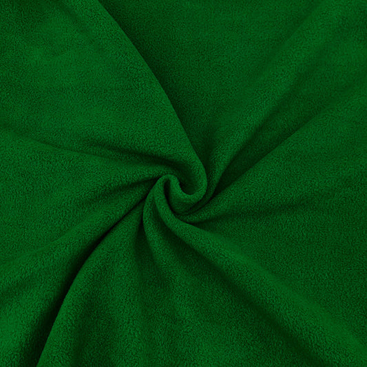 Plain Antipil Fleece: Emerald