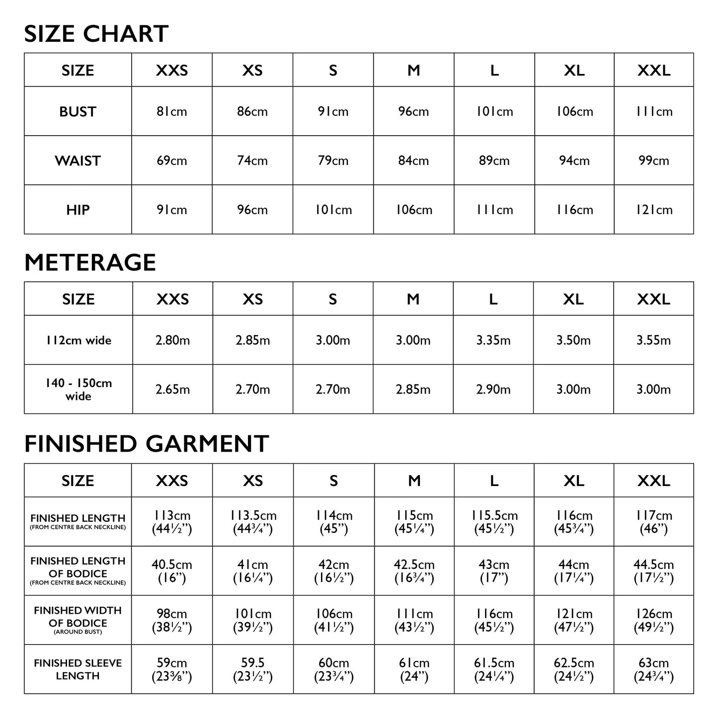 Felicia Pinafore Dress Sleeve Extension Pack by Tessuti (paper sewing pattern)